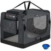 Casaria Cadoca Tiertransportbox XXXL 101x69x70cm anthrazit