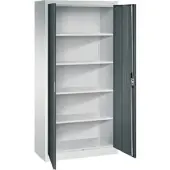 C+P Büroschrank Acurado, 1950x930x400mm, 7035/7016