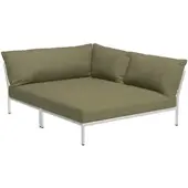 Houe LEVEL 2 Cozy Ecke Kissen rechts Aluminiumgestell