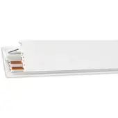ISOLED Track48 Aufbauschiene flat weiß 200cm 4 polig inkl. Endkappen und Schutzcover Fiai 116762