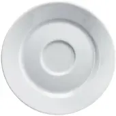 Lubiana Untertasse aus Porzellan, weiß, Serie Versailles, Lubiana, D. 160 mm
