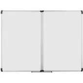 BI-Office Klapptafel Maya Trio Whiteboard, 100 x 150/300 cm, lackiert, 2 Flügel