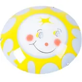 Esto Kinderzimmerleuchte weiß/bunt Deckenleuchte Sunny DL Gelb 48114