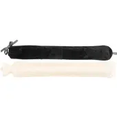 INFACTORY Lange Nacken-Wärmflasche mit abnehmbarem Fleece-Bezug, 2 Liter, 72 cm