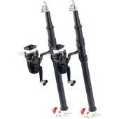 Speeron 2er-Set Teleskop-Angelruten für Einsteiger und Reise, bis 150 cm