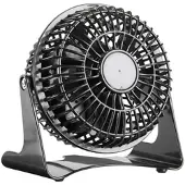 Sichler Haushaltsgeräte Kompakter Tisch-Ventilator VT-111.T, 14 Watt, Ø 11 cm