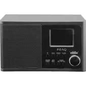 PEAQ PDR 170 BT-B-1 DAB+ Radio, DAB+, FM, Schwarz