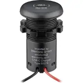 Ventura Wentronic single Einbaucharger USB-C mit max. 60 W