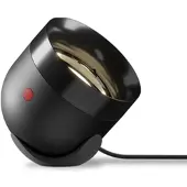 Grau Love Focus LED-Tischleuchte-Schwarz-mit LED (2200K - 2700K)