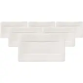 Villeroy & Boch Speiseteller "Sushi-Teller Modern Grace 24 x 14 cm 6er Set weiß"