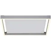 Q-SMART-HOME Smart Home Deckenlampe Q-Kaan, dimmbar, alu / grau / zink, für Wohn- / Esszimmer, Aluminium, Modern, Smart Home Deckenlampe