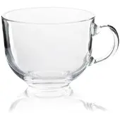 Excelsa Set Von 3 Jumbo Tasse Limpido Glas 70 Cl Transparent