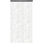 Arsvita Flauschvorhang 100x220 Unistreifen weiß