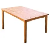 Jet-Line Tisch Holz Santa Cruz Garten Terrasse Balkon
