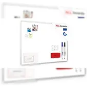 Allboards Magnetisches Whiteboard 120x80cm TSC7 Alurahmen