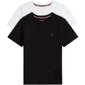Tommy Hilfiger Cotton Crew Neck Shirt Kinder (2-pack) 152-164