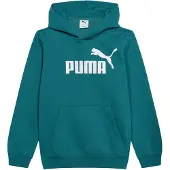 Puma Kapuzensweatshirt "ESS NO 1 LOGO HOODIE FL B", mit Rundhalsausschnitt, mit Kapuze mit Jerseyfutter