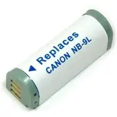 AccuCell Akku für Canon IXY 50S, Typ NB-9L, 600 mAh