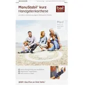 Bort Manustabil Kurz Links X-Small Schwarz 1 ST