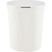 Momax Wäschetonne Baobab Weiß ca. 40 l