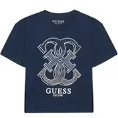 GUESS T-Shirt J6RI28 K6YW4 Dunkelblau Regular Fit