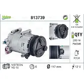 Valeo Kompressor Klimaanlage 813739 für Ford Mondeo IV Turnier S-Max