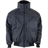 CRAFTLAND Pilotenjacke in schwarz in schwarz | Gr.: 5XL