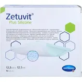 ACA Müller/ADAG Pharma Zetuvit Plus Silicone Steril 12.5x12.5 cm 10 ST