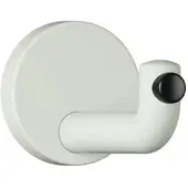 Hewi 477 Wandhaken 477.90B03597 105mm, Türpuffer schwarz, matt, lichtgrau