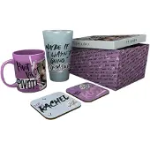 Abystyle Friends GiftSet Bicchiere/Tazza/Sottobicchieri Gribouillages