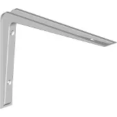 OEM Metallene Wandkonsole 2er-Pack weiß 155 x 220 mm