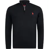 U.s. polo assn. . Herren Half-Zip Strickpullover USKnooxx aus Baumwollmix