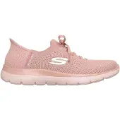 SKECHERS Damen Summits Slip Ins Neue Tages Sneaker Rosa