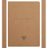 Clairefontaine 5x Flying Spirit Heft liniert A5 48 Blatt - Braun 103536C