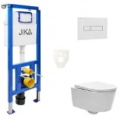 SAT Jika Wand-WC Set für Vorwandmontage + Brevis WC SIKOJSW1