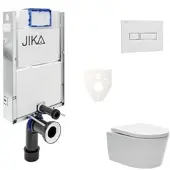 SAT Jika Wand-WC Set für Einmauerung + Brevis WC SIKOJW1