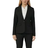 s.Oliver Black Label Jackenblazer mit 1-Knopf-Verschluss und Viskose-Stretch