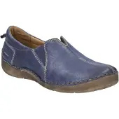 Josef seibel Slipper "Fergey 70, ocean", Damen, Gr. 38, blau (ocean), Obermaterial: 100% Rindsleder Leather cow., Schuhe Slipper