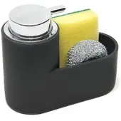 SAT Seifenspender Schwarz Polyresin SATDKUCHC