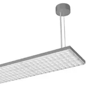 LTS 658796 LUZ Pendelleuchte 32W 830 4910LM Batwing silber Leistungsklasse 1 LUZ-PA32 105.830.BW silber LUZPA32105830BW