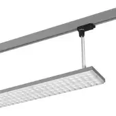 LTS 666456 LUZ Pendelleuchte für Stromschiene 44W 830 6470LM 60° silber Leistungsklasse 2 / ONETrack + Eutrac Stromschienen LUZ-PT22 106.830.60