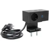 Kopp 939805109 VersaQ, USB-A/C, Induktion., schwarz