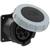 Pce 3272-7v CEE-Anbausteckdose (75x75mm) 32A 7p 7h IP66/IP67 32727v