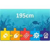 LEDaquaristik GmbH PRO2 LED Klemmleuchte 195cm für Aquarien Beleuchtung | Komplett-Set