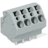 Wago 745-3109 Klemmenleiste für Leiterplatten 0,08-4 mm grau