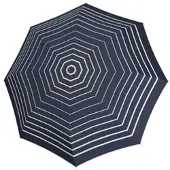 Doppler Regenschirm Fiber Flex Automatic Timeless Streif Navy