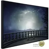 Papermoon Infrarotheizung »EcoHeat - Fantastischer Balkon«, Matt-Effekt - bunt