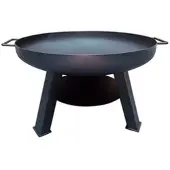 Hagebau – Handelsgesellschaft für Baustoffe Feuerschale, Ø54,5 cm, Metall, schwarz