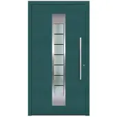 KNOCK Aluminium-Haustür »Terra Nova«, moosgrün - gruen