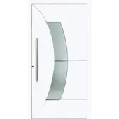 KNOCK Aluminium-Haustür »KÖLN«, weiß - weiss